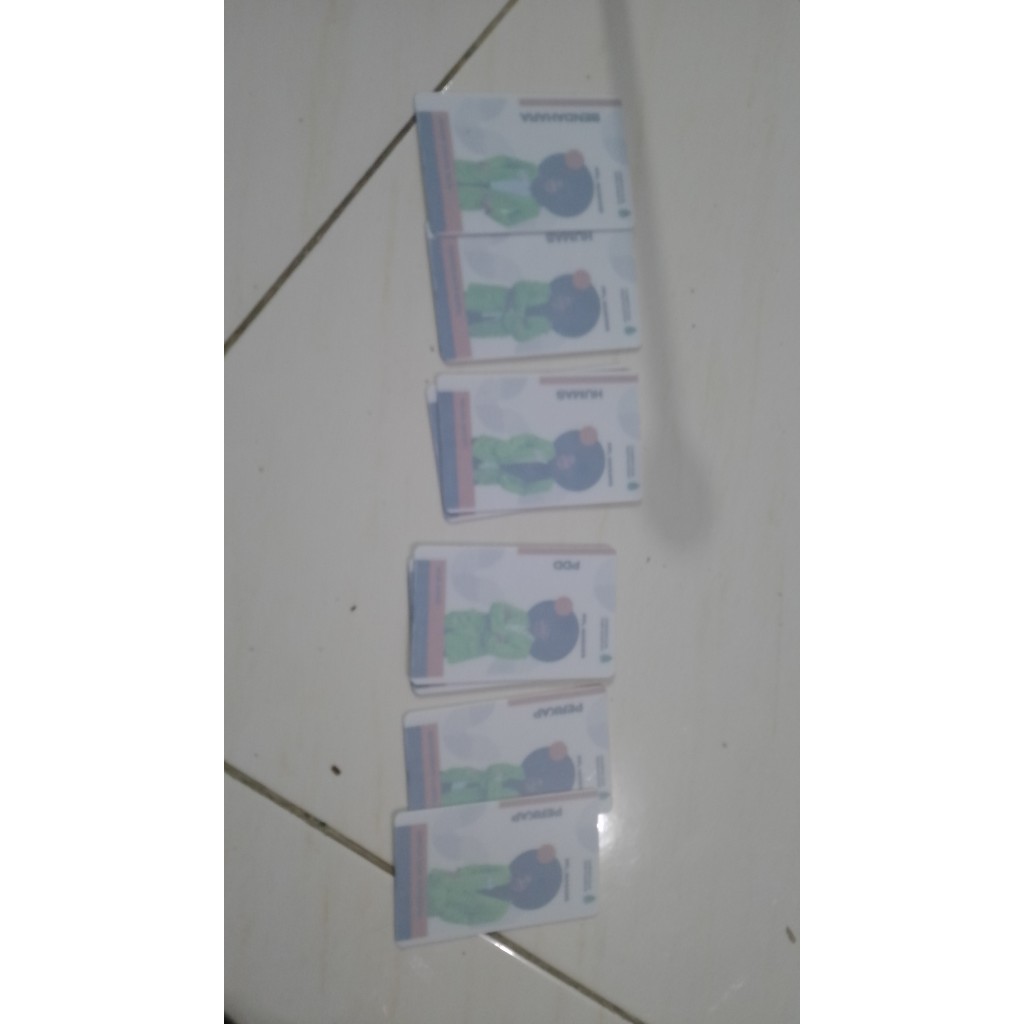 Jual ID CARD IDCARD COCARD CO CARD PVC member card / kartu pegawai ...