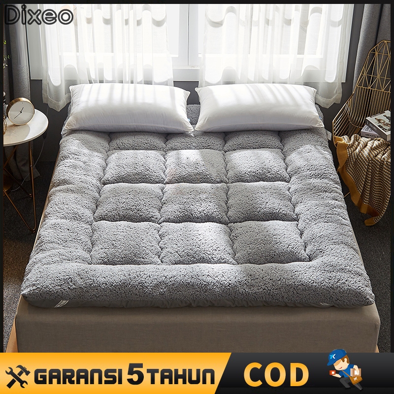 Jual 2m Topper Foldable Mattress Tatami velvet Bed Sheet Single/Queen ...