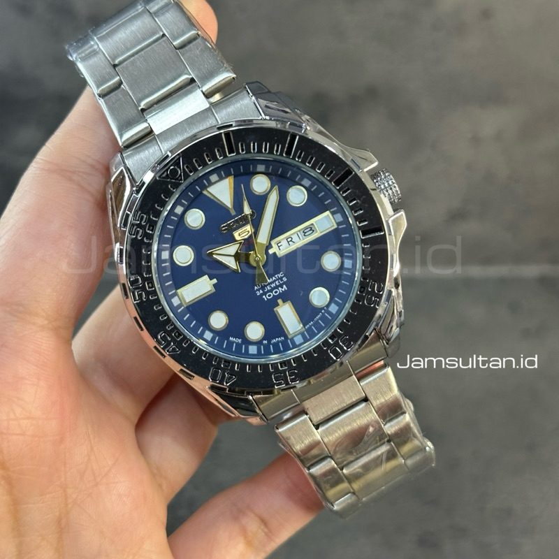 Jual JAM TANGAN SULTAN PRIA SK SWEEP MOVEMENT QUARTZ STAINLESS | Shopee ...