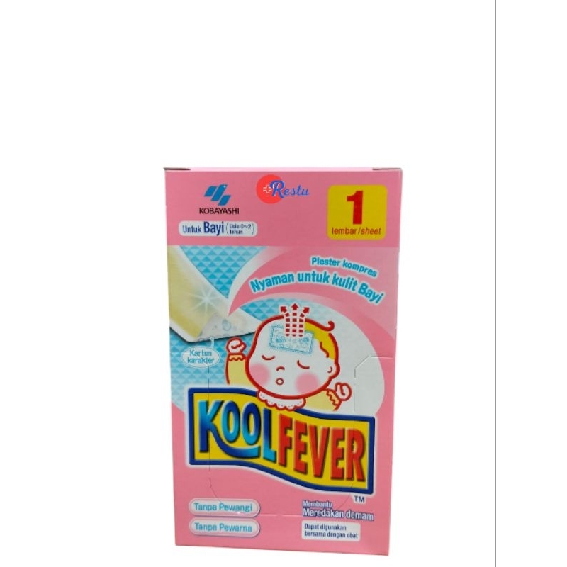 Jual Kool Fever Box-Plester Kompres Penurun Panas Byebye Demam ...