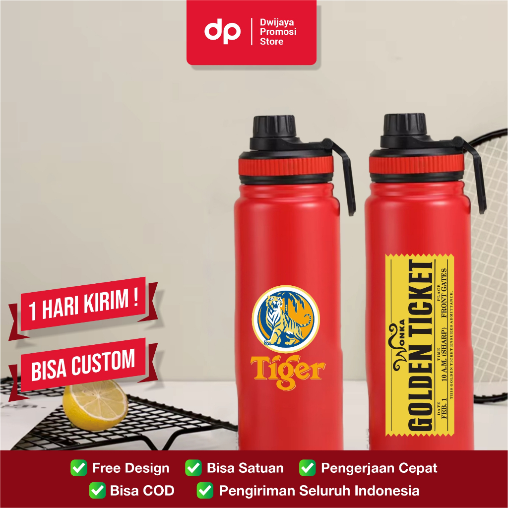 Jual Botol Minum Termos Stainless Steel Tumbler Jumbo 800ml Tahan Panas ...