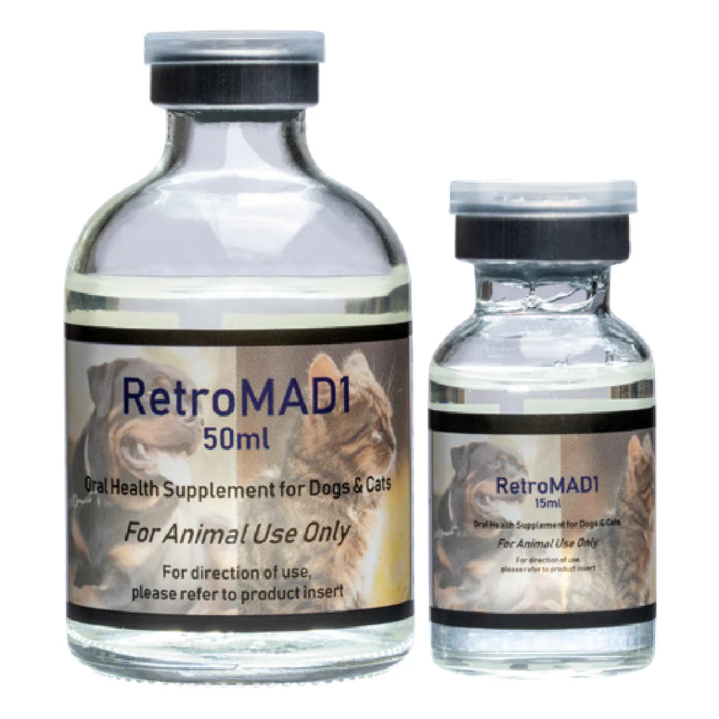 Jual Retromad1 Oral Health Supplement Cats & Dogs For Treatment Virus ...