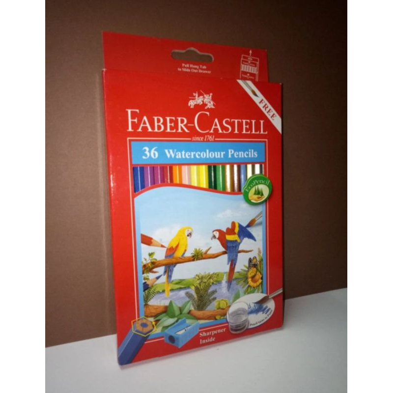 Faber Castell 36 Classic Colored Pencils / Free Sharpener