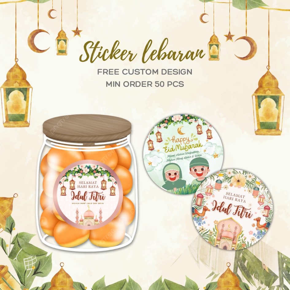 Jual Stiker Eid Ramadan & Idul Fitri Hampers | Sticker Ramadhan & Puasa ...