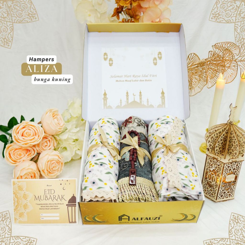 Jual ALFAUZI - HAMPERS MUKENA ALIZA I HAMPERS RAYAI HAMPERS RAMADHAN I ...