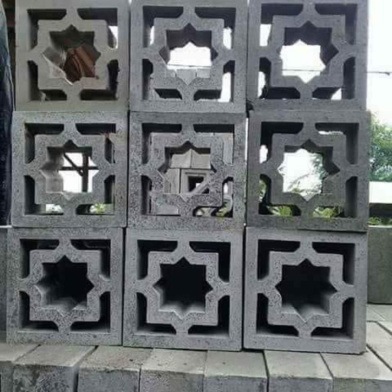Jual ROSTER BETON/ROSTER MINIMALIS/LOSTER BETON ISLAMIC MOTIF MAHKOTA ...