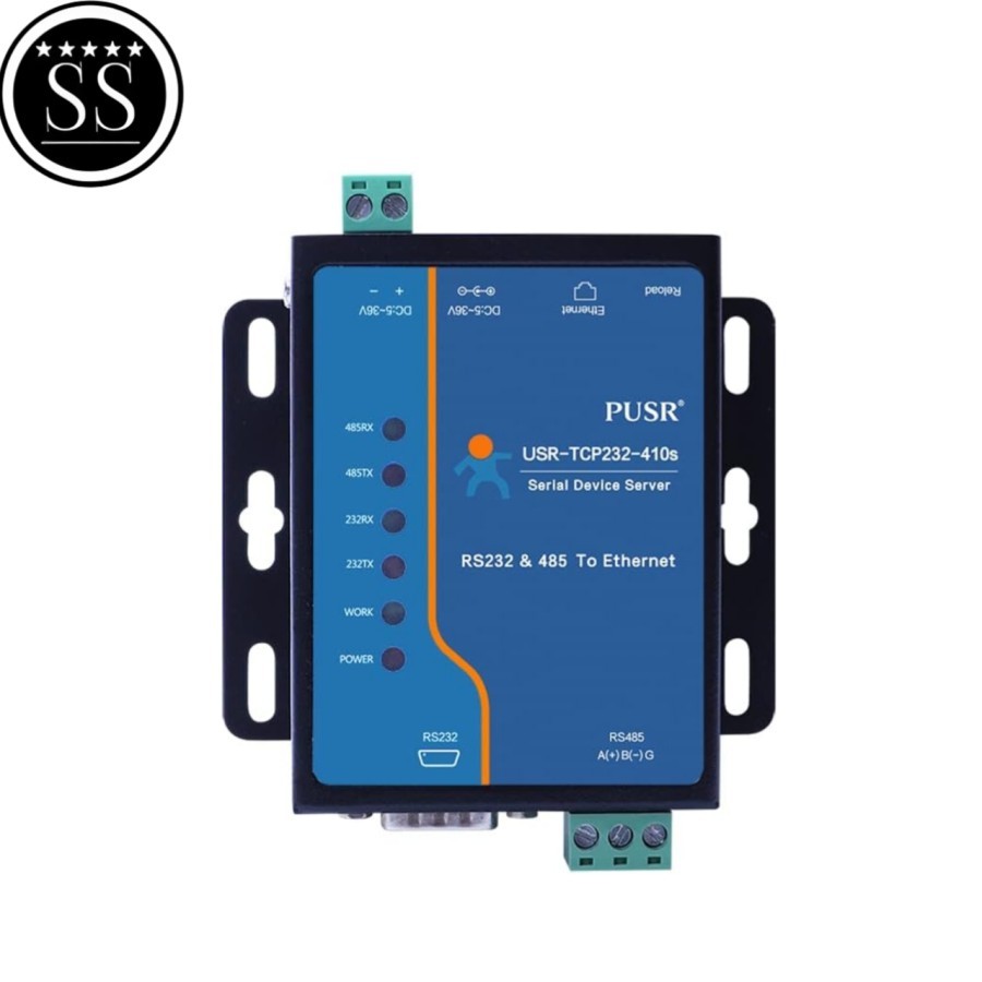 Jual RS232 RS485 to TCP IP Serial Ethernet to Modbus gateway converter ...