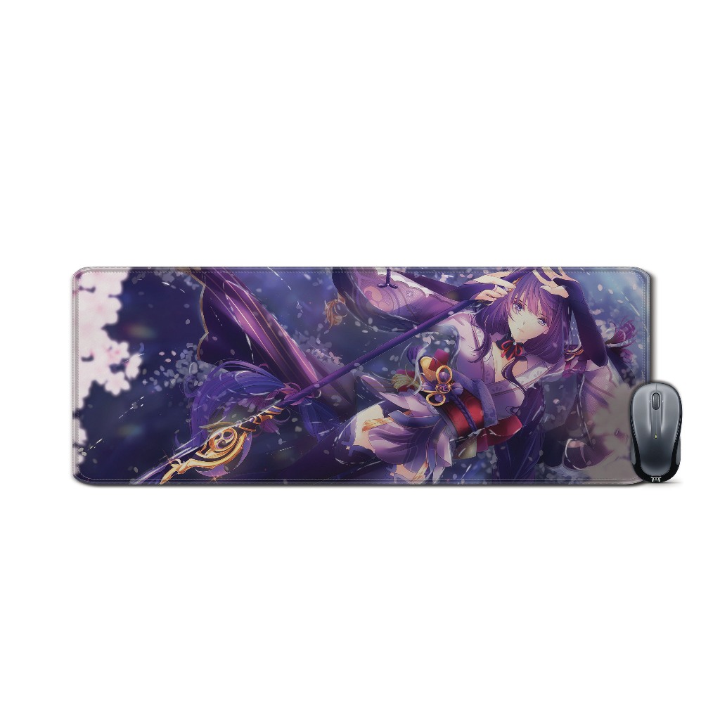Jual Deskmat mousepad extended RAIDEN SHOGUN BLOSSOM - GENSHIN IMPACT ...