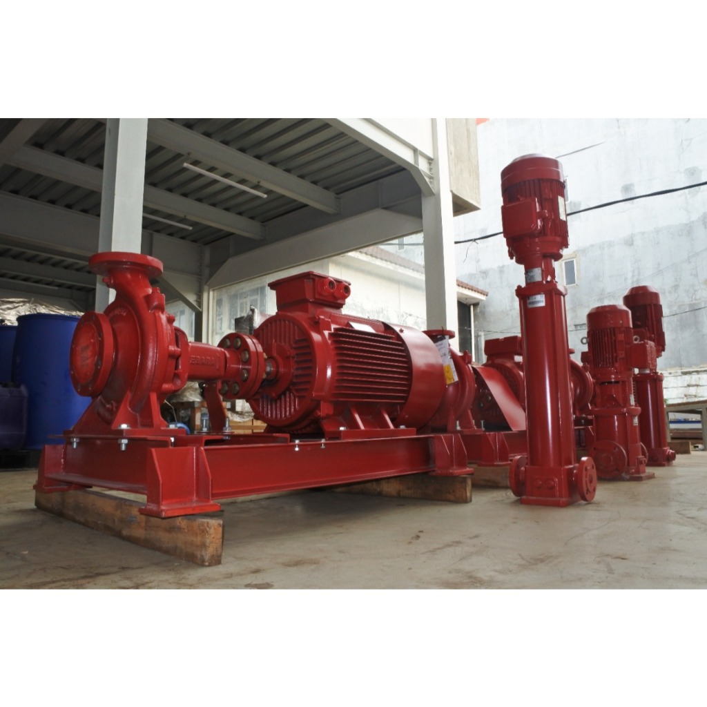 Jual Pompa Hydrant Fire Fighting Pump Diesel Motor With Control Panel ...