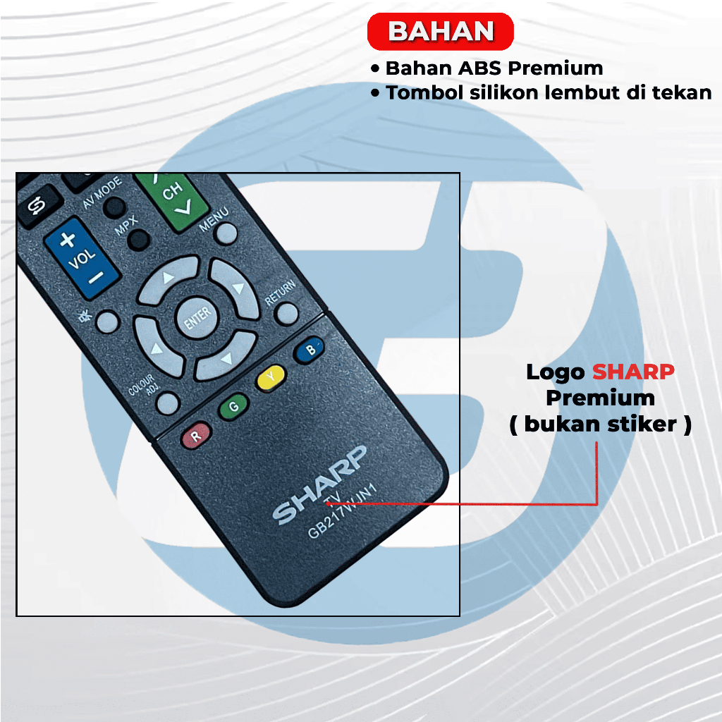 Jual REMOTE TV SHARP LCD LED SHARP AQUOS TANPA SETTING | Shopee Indonesia