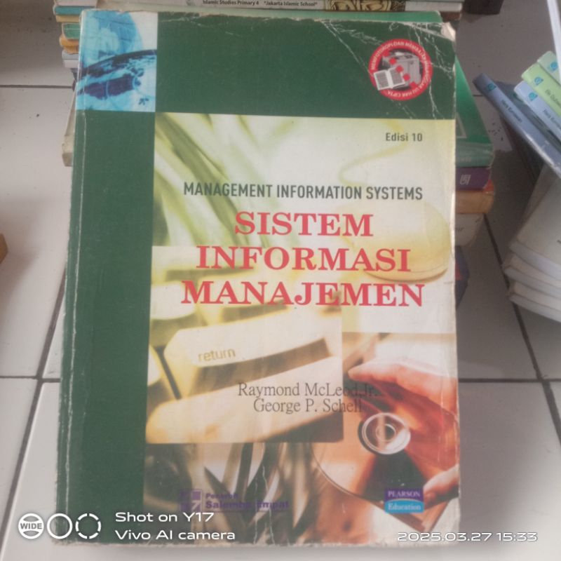 Jual BUKU MANAGEMENT INFORMATION SYSTEMS SISTEM INFORMASI MANAJEMEN ...