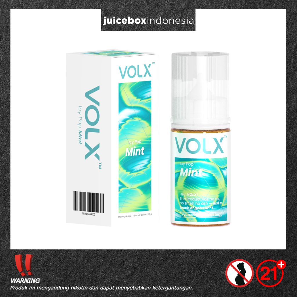 Jual Volx Icy Pop Mint Salt 30ml Authentic by Volx Indonesia | Shopee ...