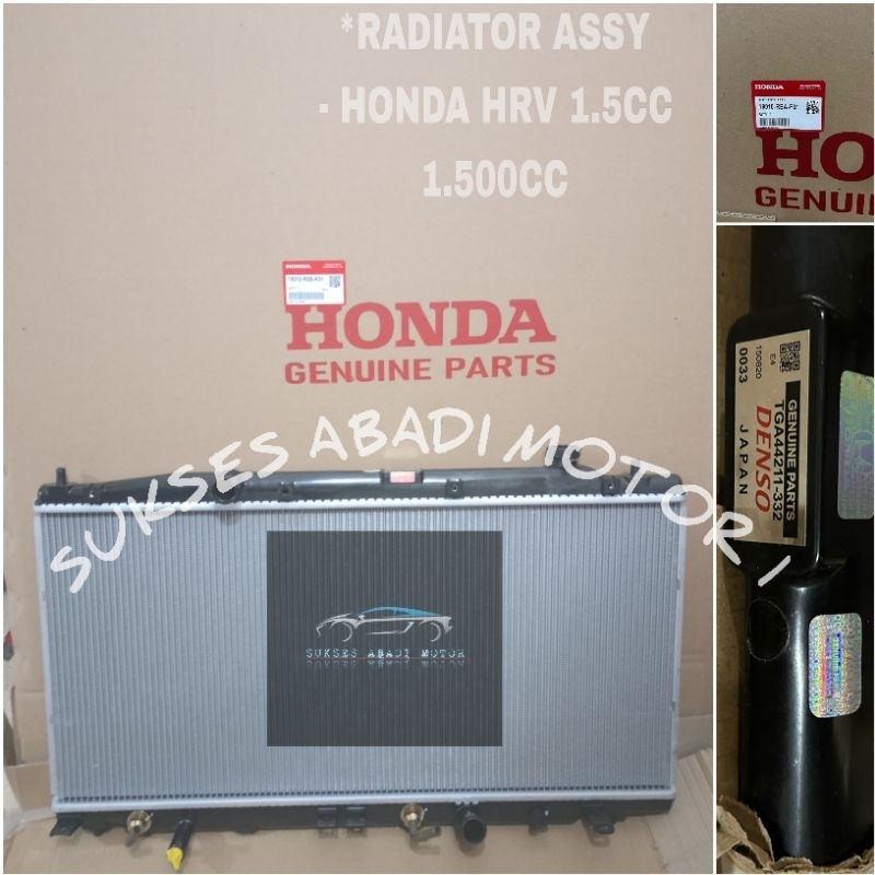Jual RADIATOR ASSY HONDA HRV 1.5CC 1.500CC MATIC 2015-2021 ORIGINAL ...