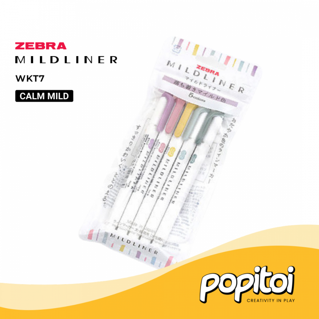 Zebra Mildliner Highlighters Midliner Pen Zebra Mildliner Double