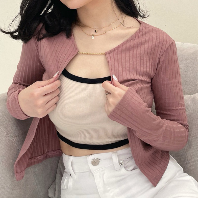 Joyce Cardigan | Sky - FINAL SALE