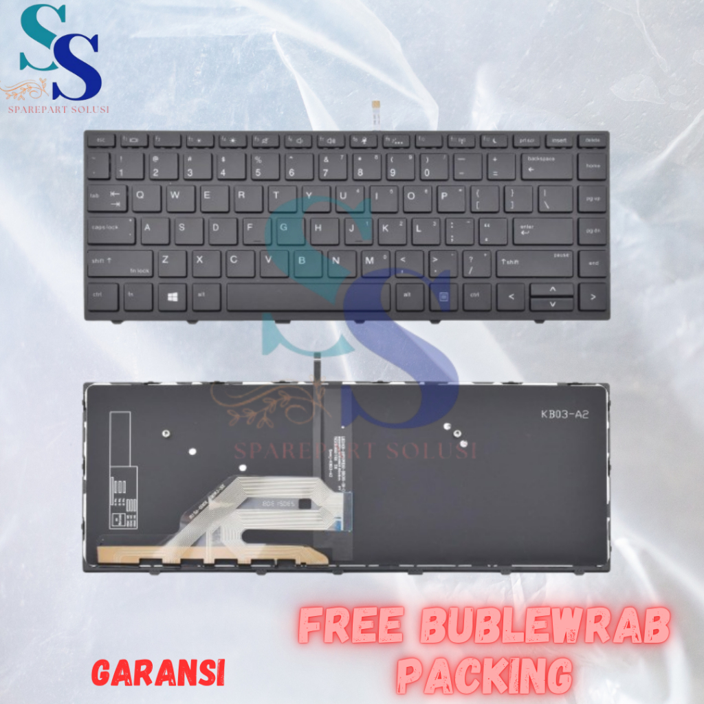 Tastiera Retroilluminata Per HP ProBook 640 G4/G5, 430 G5, 440 G5, 645 G5 - Argento, Layout Italiano - Foto 3