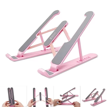 P3 Stand Laptop Full AlumuniumTablet Portable Bahan Aluminum Alloy Dengan Enam Kecepatan