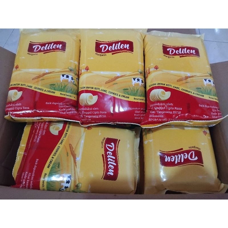 Jual Delilen margarin butter 1Kg | Shopee Indonesia