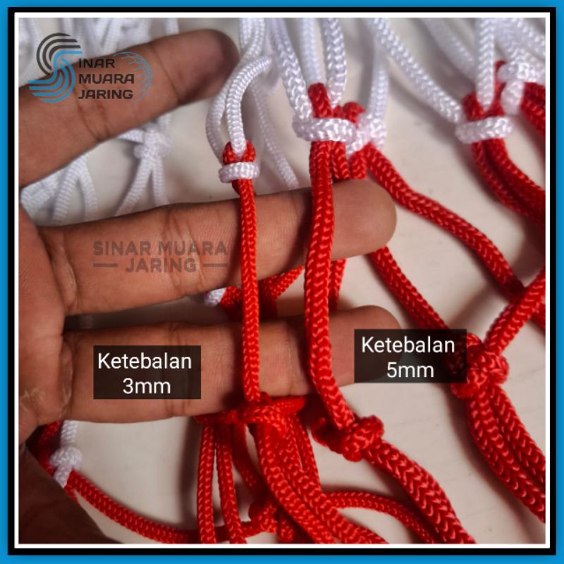Jual Jaring Tali Koper 35ltr Umroh Haji TNI Bahan Poy Tebal 5mm/Jaring ...