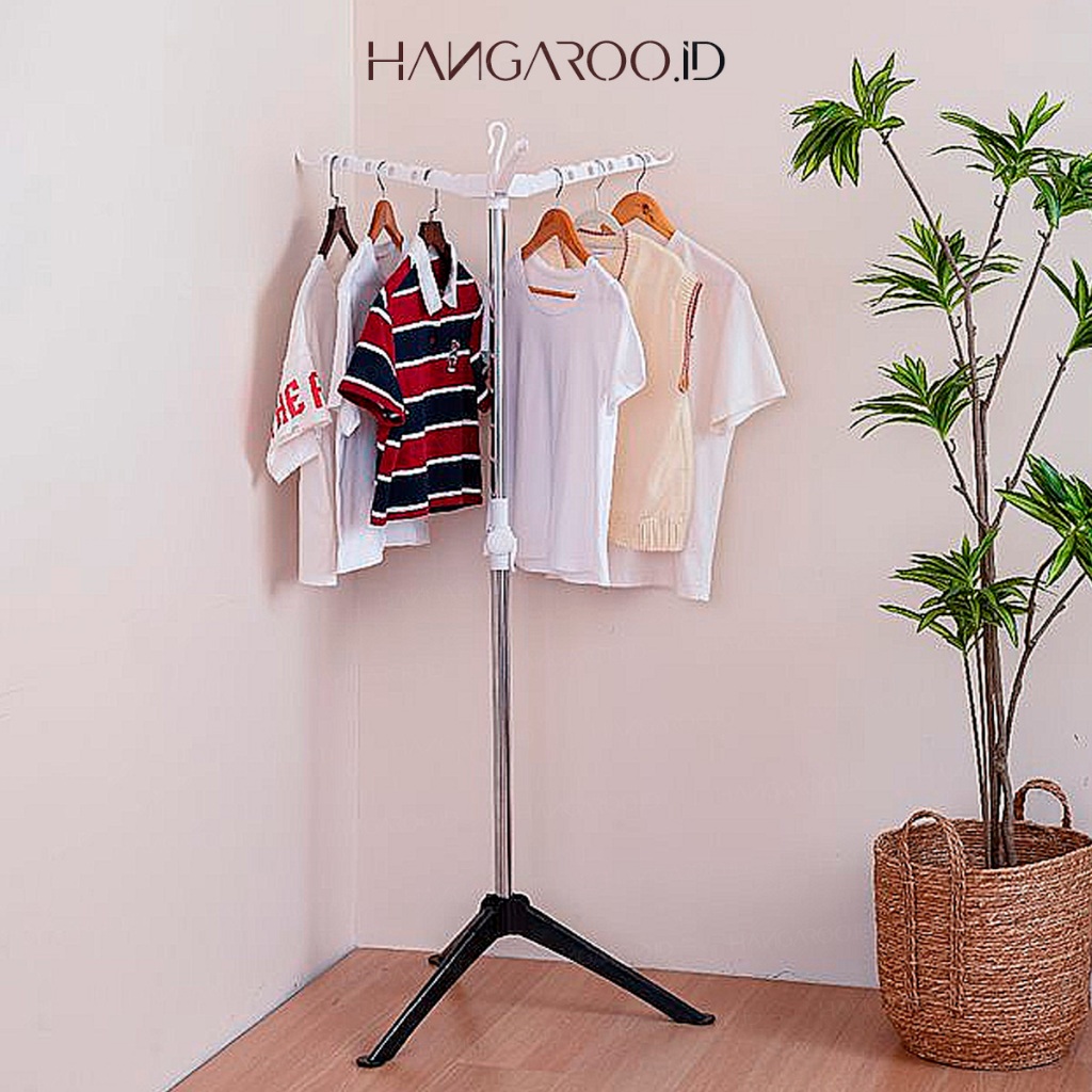 Jual Hangaroo Jemuran Baju Portable Praktis Jemuran Lipat Gantungan ...