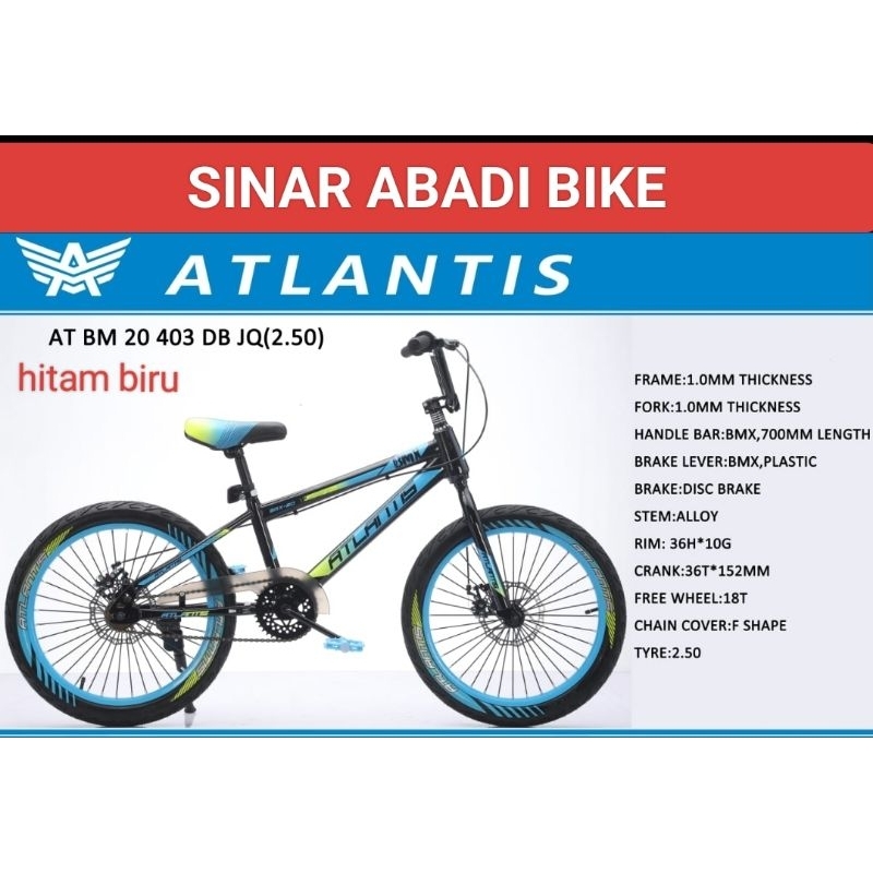 Jual sepeda BMX 20 