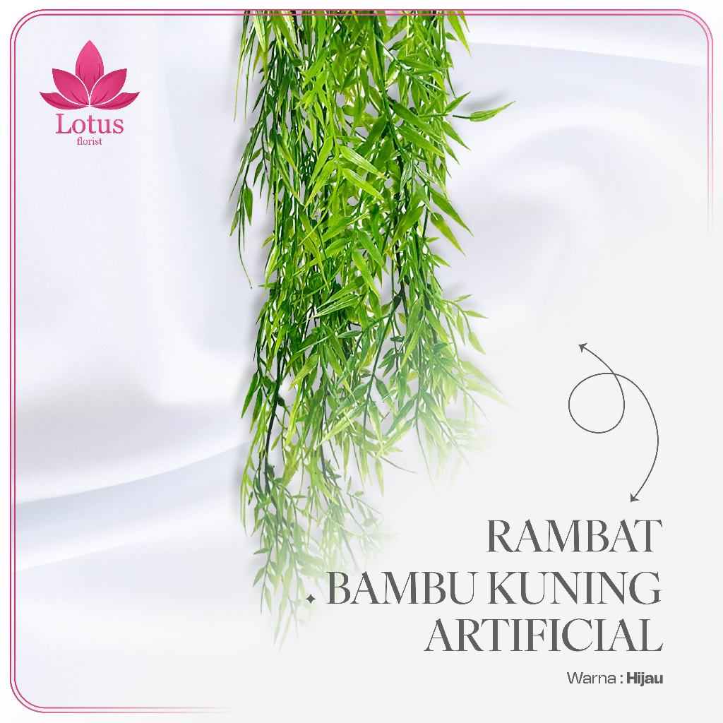 Jual Rambat Bambu Hijau Artificial - Kode : Rambat Bambu Hijau | Shopee ...