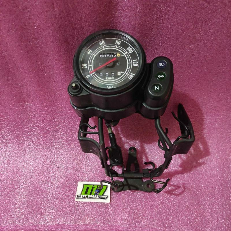 Jual Speedometer Spidometer Assy Set Breket Kawasaki W175 Original ...