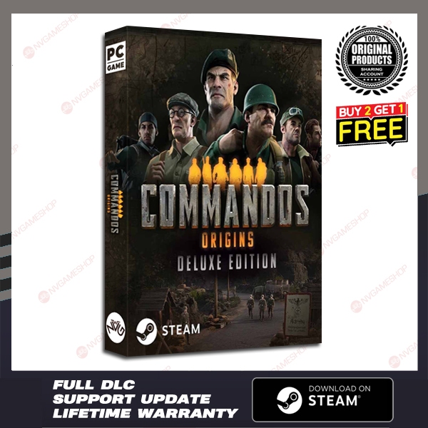Jual Commandos Origins Deluxe Edition PC Original | Shopee Indonesia