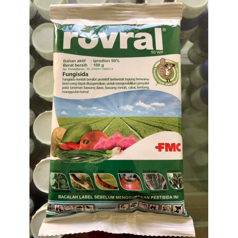 Jual Fungisida ROVRAL 50 WP | 100 gr | Shopee Indonesia