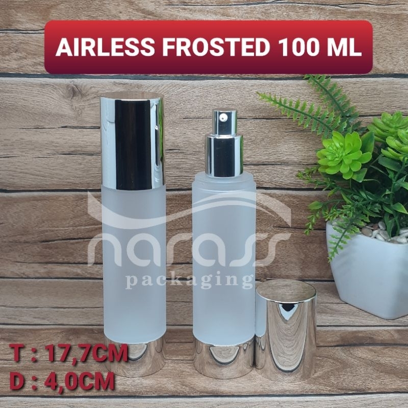 Jual BOTOL AIRLESS FROSTED 100 ML | Shopee Indonesia