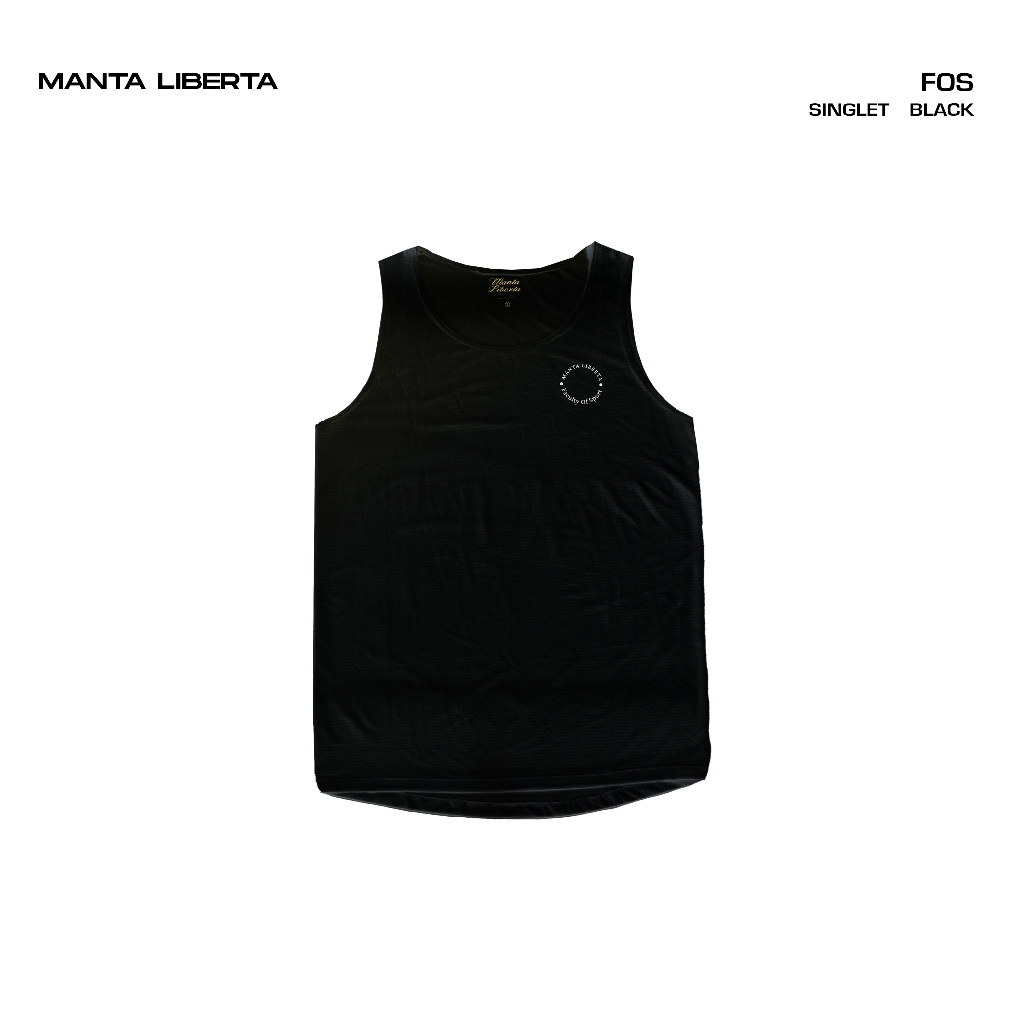 Jual Manta Liberta FOS V2 Singlet Black Singlet Olahraga Pria | Shopee ...