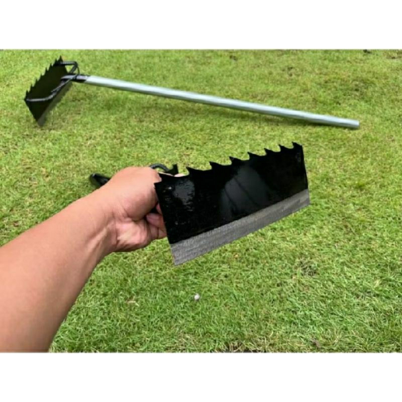 Jual Alat garuk rumput liar gulma gagang/ cangkul rumput super tajam ...