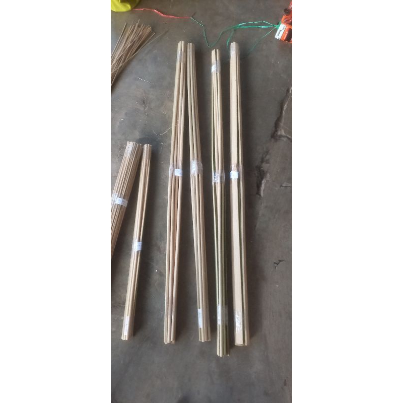 Jual Stik Bambu panjang 100cm tebal 7-8mm 50 Batang | Shopee Indonesia