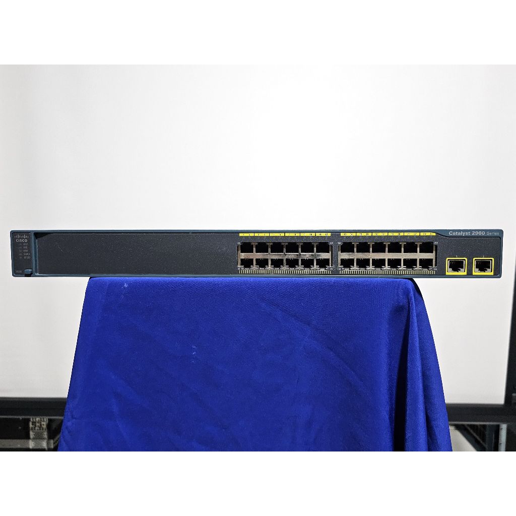 Jual Switch Hub Cisco Catalyst 2960 24 TT L 24 Port 10 100 2 Port ...