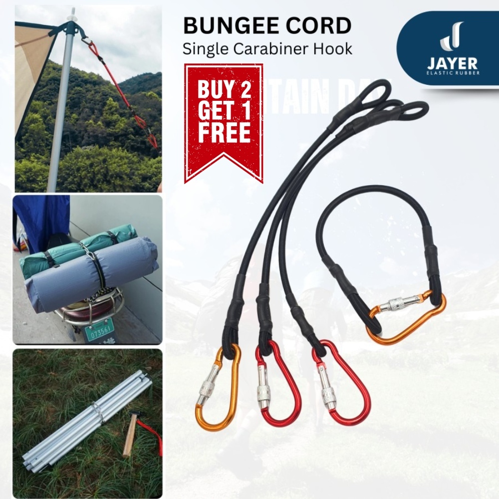 Jual PROMO Tali Pengait tenda Pengencang tenda camping elastis 35 cm ...