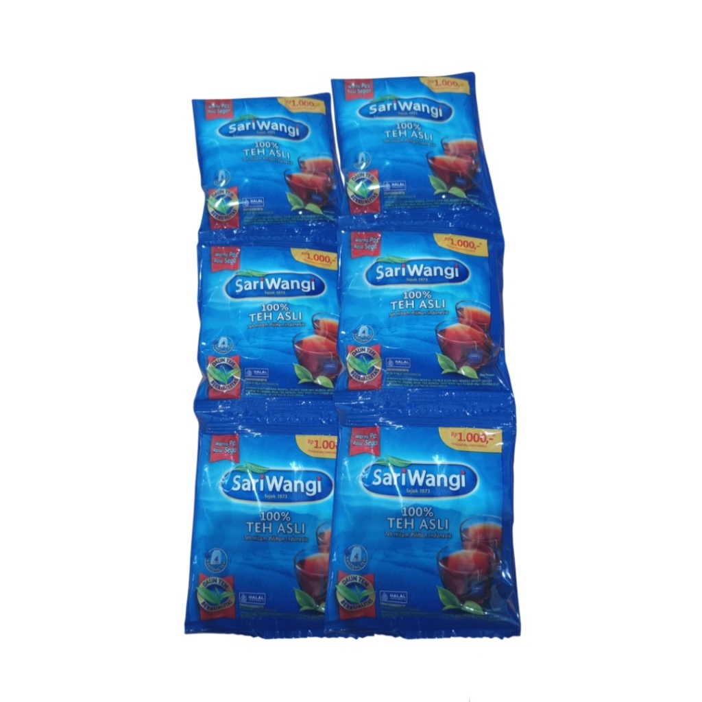 Jual Paket 24 Renteng Teh Sariwangi Isi 144 Sachet - Rasa Teh Hitam ...