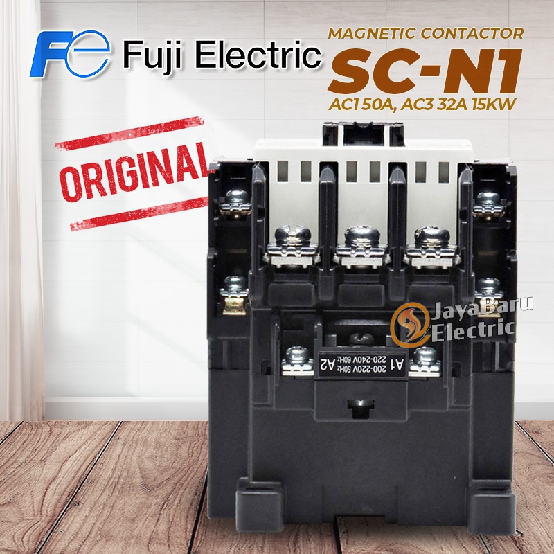 Jual FUJI Kontaktor / Contactor SC-N1 SCN1 110V 220V 380V AC Coil ...