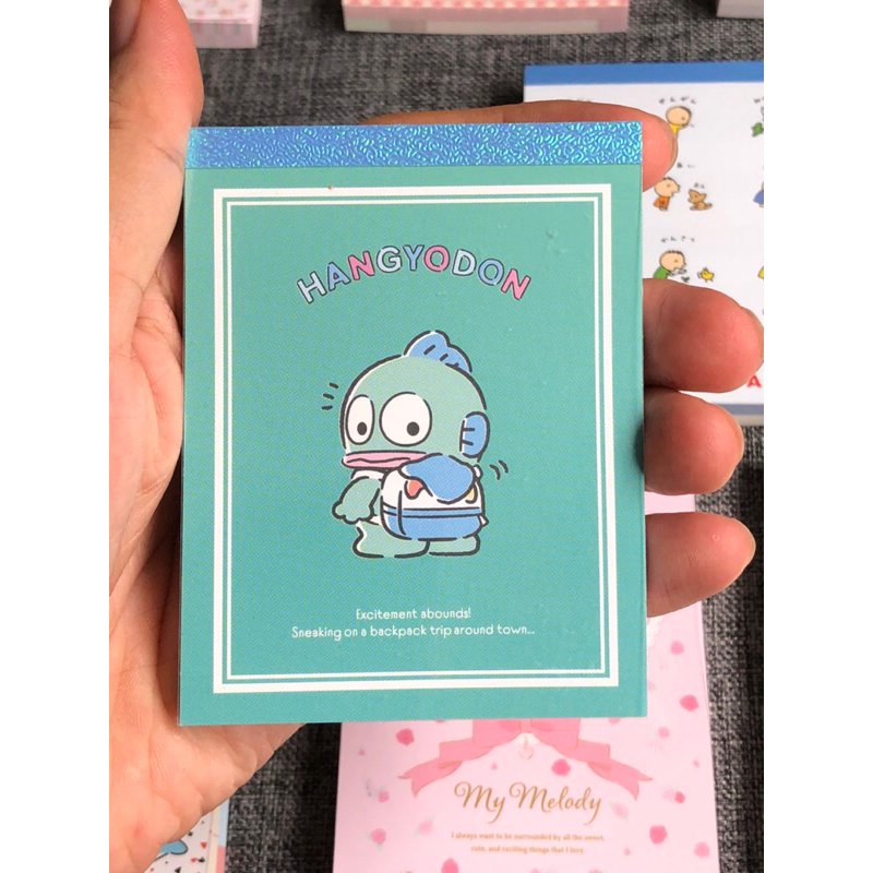 Jual memo pad mini memo note sanrio usahana chococat pochacco marron ...