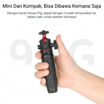 YOU PIN YP 007 Mini Extension Pole Tripod Vlogging Vlogger For Mirrorless Camera Smartphone HP