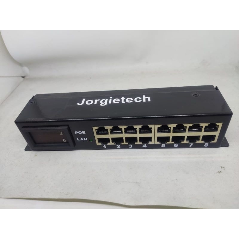 Jual Jorgietech poe injector 8 gigabit port pcba replace | Shopee Indonesia