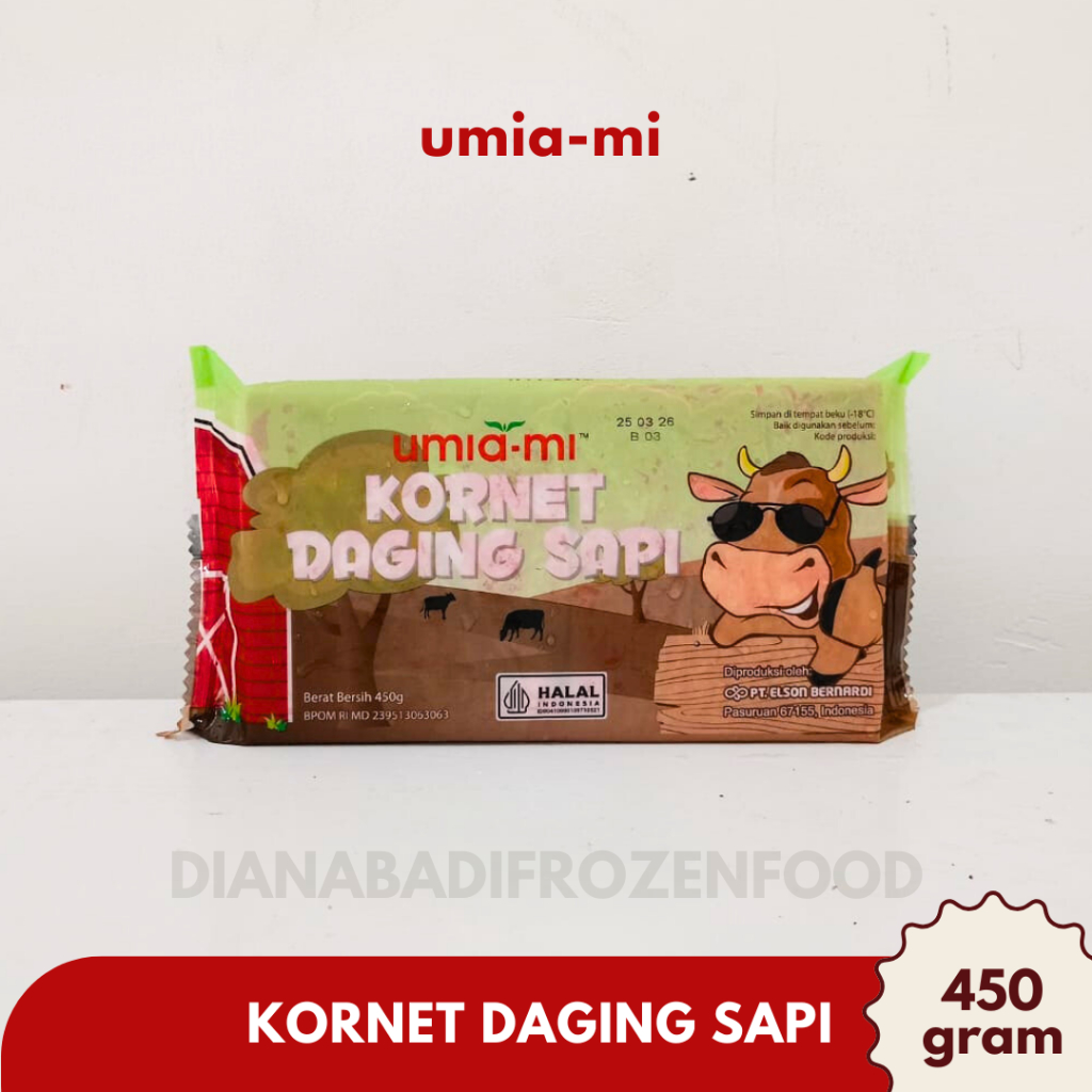 Jual UMIAMI Kornet Daging Sapi 450 gr | Shopee Indonesia