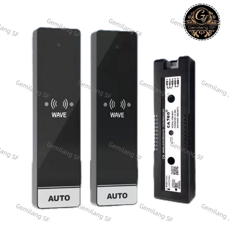 Jual Push Button Wireless + Wave Button 602H Automatic Sliding Door ...
