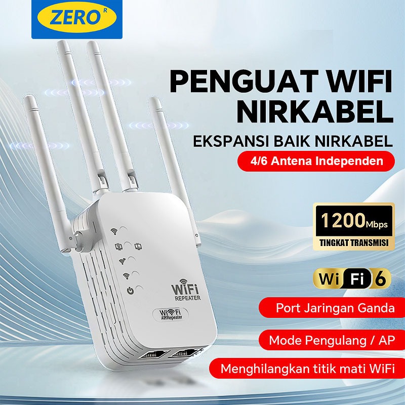 Jual (Garansi) Wifi Wireless Repeater 1200M/1800M Pemanjang Jangkauan