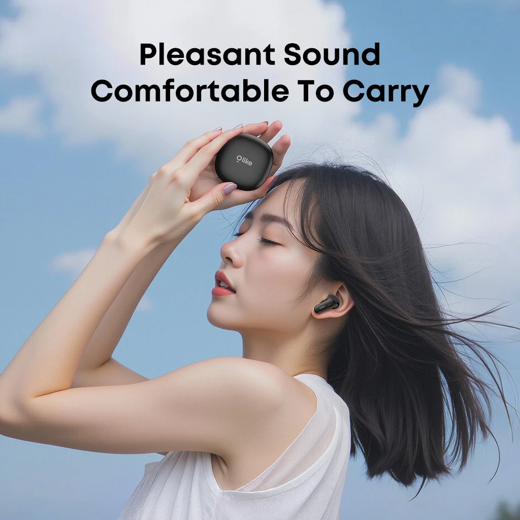 OLIKE TWS T302 + LED Battery Display 45 Jam Playing Time Earphone Bluetooth 5.4 | Headset Stereo Bass Max