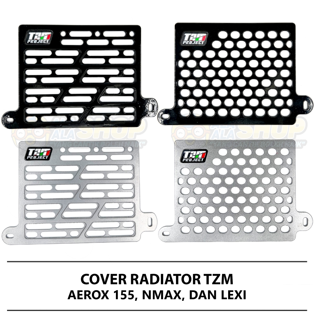 Jual Cover Radiator CNC TZM Nmax Old All New Connected Neo N-Max Turbo ...