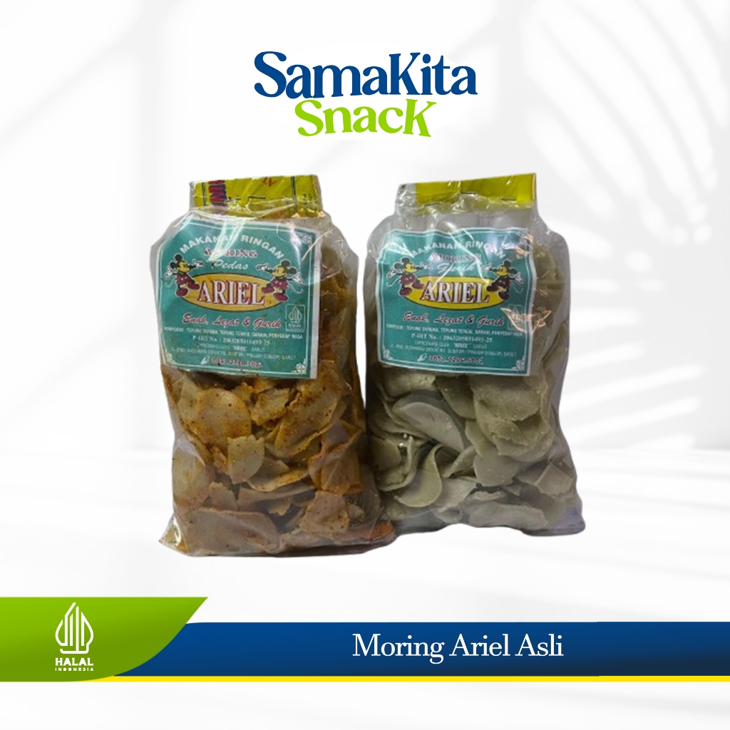Jual Keripik Moring Ariel Asli Garut / Cemilan Pedas & Gurih - Moring ...