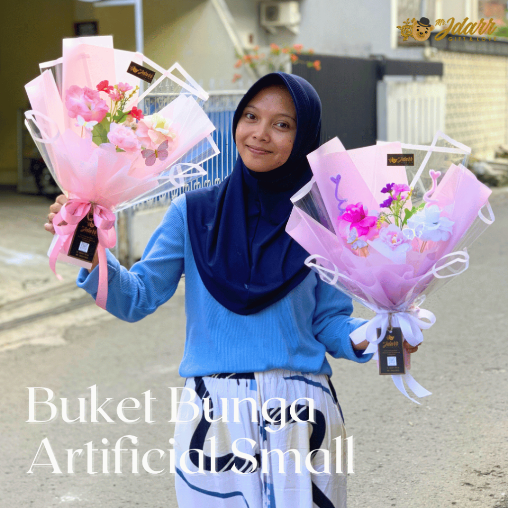 Jual Buket Bunga UNDER 100RB Artifcial Mix Kupu Kupu Small Hadiah ...