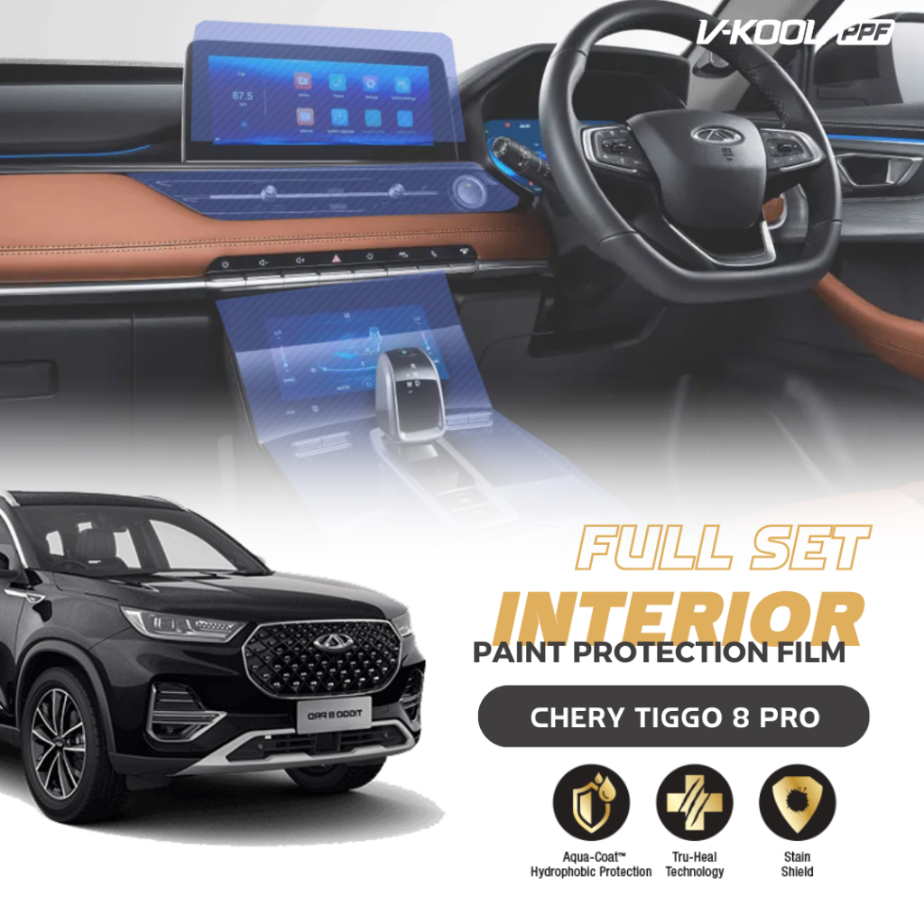 Jual V-KOOL PPF Interior Protector Chery Tiggo 8 PRO - Panel / Konsol ...
