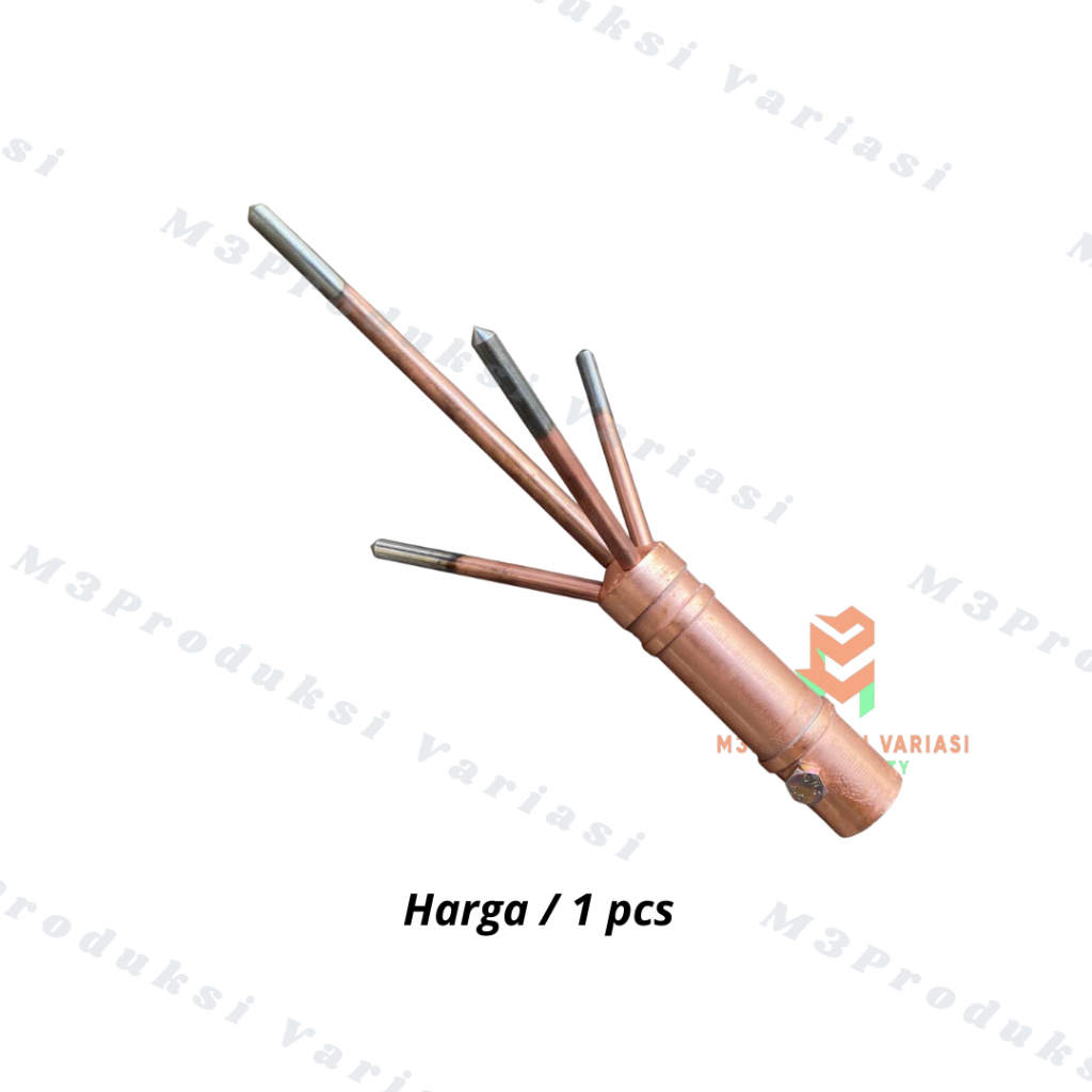 Jual Penangkal Anti Petir Trisula Untuk Rumah Splitzen 3/4 Inch ...