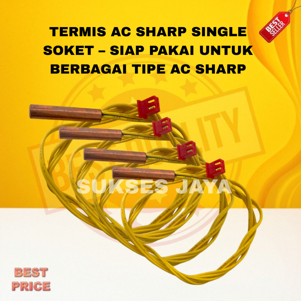 Jual TERMIS AC SHARP SINGLE SOKET – SIAP PAKAI UNTUK BERBAGAI TIPE AC ...